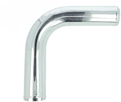 90 Grad Alu Bogen AD 76mm Aluminium Rohrbogen poliert Alurohr Rohrleitung