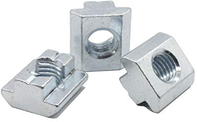 Fullerkreg Nutenstein schwer B-Typ Nut 10, 10 Stück Gewindedurchmesser M10,