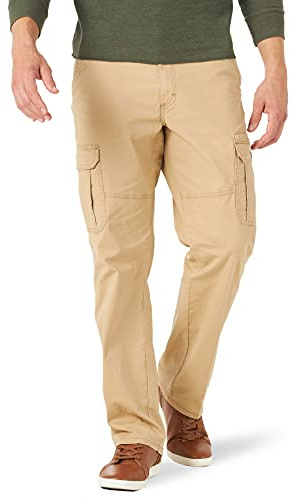 Wrangler Authentics herr Lediga byxor Relaxed Fit Stretch Cargo Pant