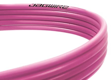 JAGWIRE CEX 3 Meter Bremsleitung, Rosa, Legierter Stahl, Fahrrad-Hardware - Bremsleitung, 5 mm, 1 Stück