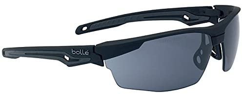 Bollé Safety Problema estándar, protección ocular Tryon para militares, tácticos y primeros auxilios con revestimiento antivaho platino