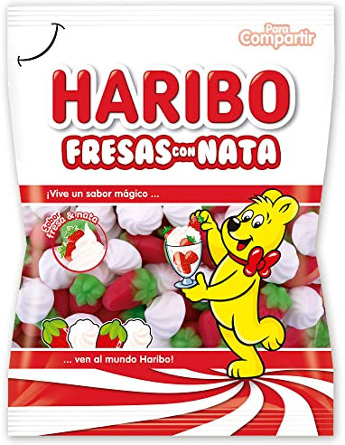 Haribo Fresas con Nata, 1 x 150g
