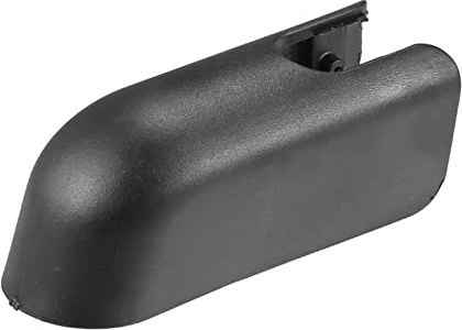 A ABSOPRO Heckscheiben Wischerarm Abdeckkappe Für Peugeot 206 02-04 1 Stk | Material: Kunststoff, Farbe: Schwarz, Größe: 70x24x29mm, Für Peugeot 207 07-12, Für Peugeot 307 01-08