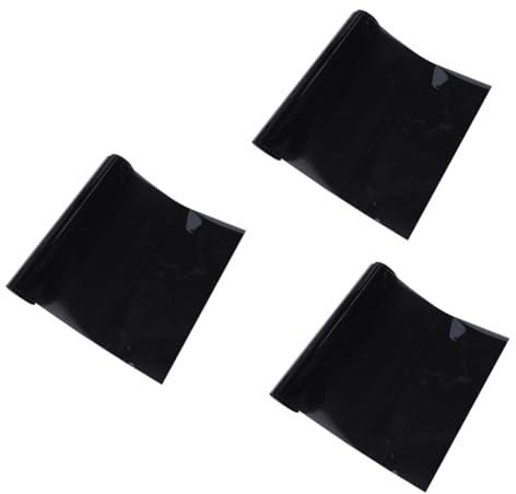Vaguelly 3 Pièces Film De Protection Solaire Film Solaire De Voiture Teinte De Vitre en Céramique Film Anti-Souffle De Voiture Véhicule D404 Film Teint Gothique Pellicule De Verre