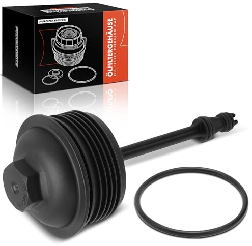 Frankberg Alloggiamento del filtro dell'olio Diesel Compatibile con Golf VI 5K1 1.6L Golf VI Variante AJ5 1.6L A4 Avant 8K5 2.0L T.o.u.r.a.n 1T3 2.0L Golf Plus 521 5M1 1.6L Replace# 03L115433B
