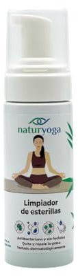Nettoyant pour tapis de yoga, écologique, naturel et biologique, nettoyant quotidien pour tapis de yoga professionnels, végétalien, sans danger pour tous les types de tapis de yoga, 160 ml