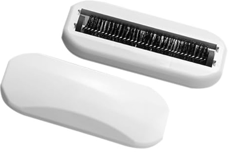 Mobestech Balayeuse À Miettes Ergonomique À Main 7.87X3.27X1.77In Brosse Multifonction pour Ramassage De Coquilles De Noix Canapé Sol Et Table
