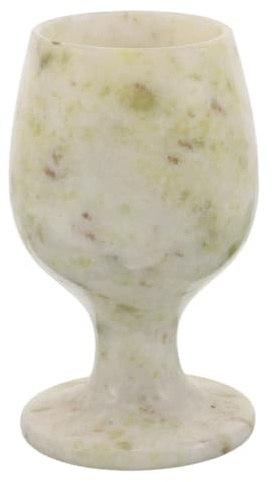Gadpiparty Mini calice : verres à vin en jade vintage - petite coupe calice - verres à vin médiévaux pour boire à l'autel de première communion