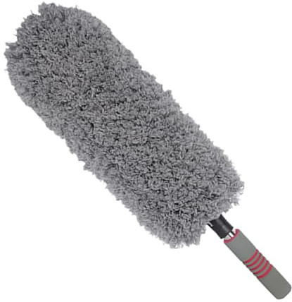 Ziennhu Époussetoir Intérieur Auto - Brosse Automobile Télescopique Anti-Rayures | Brosse À Poussière Auto,pour Nettoyage Et Entretien Camion Extérieur Tableau De Bord Pare Brise Ventilation