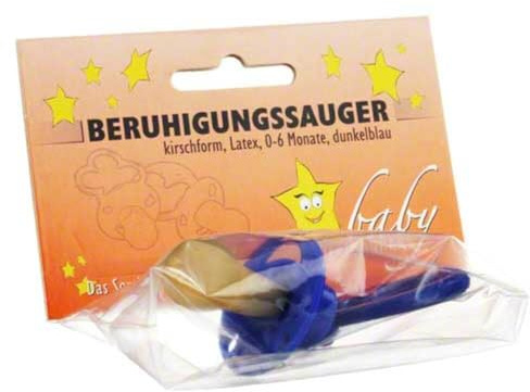 BERUHIGUNGSSAUGER kirschf.Lat.0-6 M.dunkelblau 1 St