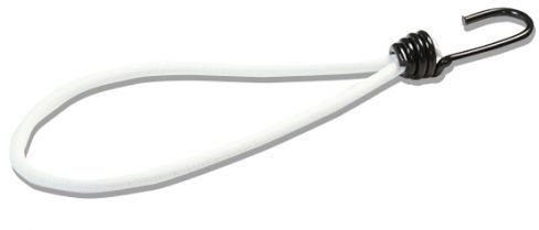 25 Expander-schlingen 250 mm weiss mit Spiralhaken