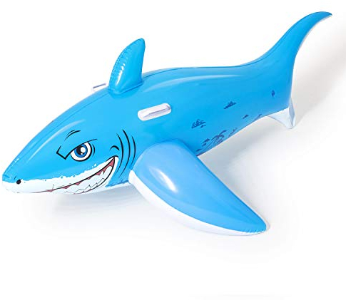 Bestway Schwimmtier, Weißer Hai, 157 x 71 cm