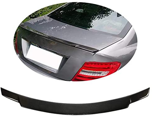 Auto Hintere Kofferraum Heckspoiler für Mercedes Benz C Klasse W204 C180 AMG Limousine 2008-2014, Spoiler Heck Flügel Lippe Heckflügel Spoilerlippe, Spoiler Flügel Lippe Auto Spoiler Wing Zubehör