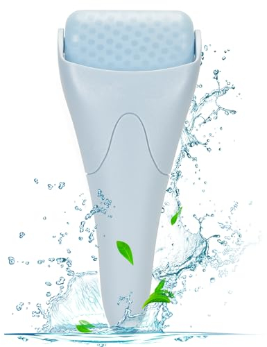 Fronnor Rullo di ghiaccio per viso, occhi, idea regalo per la festa della mamma, raffreddamento terapeutico per rassodare la carnagione e ridurre le rughe, massaggiatore sotto gli occhi, emicrania e