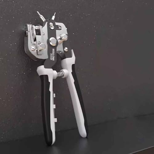 Lederstanzzange Lochdurchmesser: 2–4,5mm Gürtel Stanzmaschine mit Hebel Geeignet Für Leder/Karton/Kunststoff/Eisen/Geldbörse/Gürtel