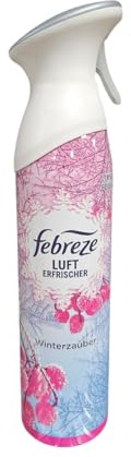 Febreze Lufterfrischer Spray Winterzauber 185 ml, Das Gerüche In Jedem Raum Ihres Zuhauses Bekämpft, Mit Natürlichem Treibmittel