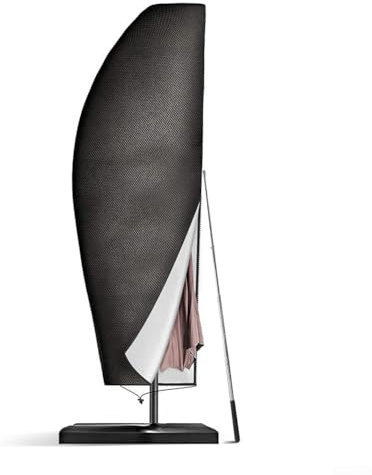 Besttoolifes Parasol Cover Waterproof Cantilever - Parasol Covers 420D Oxford Fabric Umbrella Cover With Zipper Drawstring For Patio Garden Furniture Weather Resistant Storage Bag(205（40x70x50）cm)