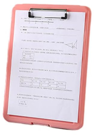 AMEEDA Stehsammler Pappe 2 stücke Datei Lagerung Box Mit Zwischenablage Prüfung Papier Dokument Datei Organizer Fall Container Schreibwaren Büro Schule Liefert(Pink)