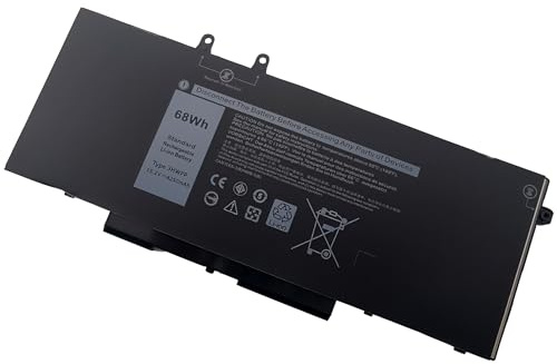 68Wh 3HWPP Batterie pour Dell Latitude 5401 5410 5411 5501 5510 5511 Precision 3541 3550 3551 Inspiron 17 7706 15 7500 7506 2-in-1 Black Edition 10X1J N2NLL 1VY7F 3PCVM 401D9 JG75F 451-BCMN