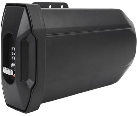 Acouto Motorcycle Rear Tool Box 3.8L Side Luggage Storage Box with Combination Lock for R1300GS R1200GS R1250GS TRK502