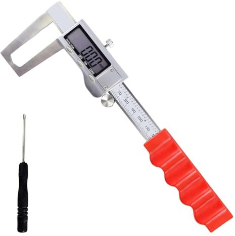 Cpolebev Disc Brake Rotor Micrometer,Digital Caliper Measuring Tool for Disc Brake-6 Inch/150mm,Brake Measuring Tool Wtih Caliper