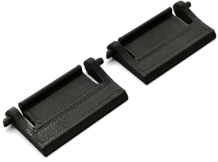 Printbtw 1 paio di piedini di ricambio per tastiera Sharkoon Skiller SGK3, colore nero