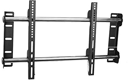 GPWDIEJB Supporto TV in Acciaio Inox Supporto TV a Parete a Basso Profilo Supporto TV Universale Fisso a Parete Adatto alla Maggior Parte dei televisori LCD a Schermo Piatto da 32 a 100 Pollici Suppo