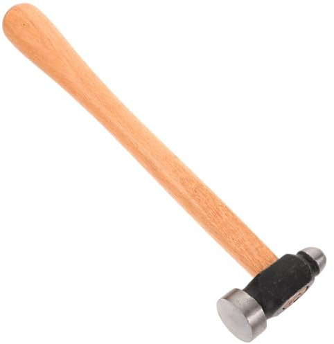 SHINEOFI Martillo Mango De Madera Para Instalar Muebles Cabeza Redonda Herramientas De Carpintería