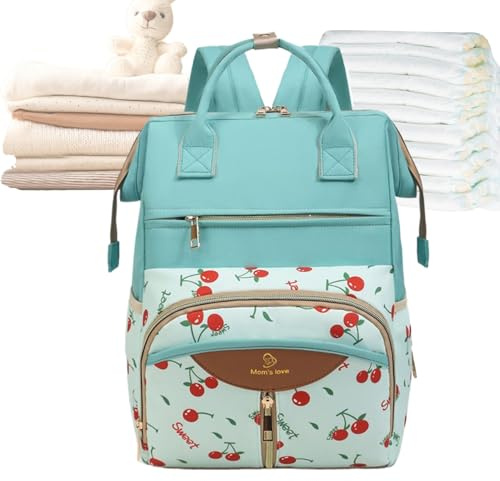 Uhngw Wickelrucksack,Große Wickeltasche Für Mütter - Reise Baby Tasche Mit Wickelunterlage - Für Eltern Mütter Väter Frauen Männer Mädchen