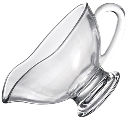 CLISPEED Glass Juice Bucket for Serving for Restaurant Use Multi-Purpose Sauce Cup for Holding Jam Milk Gravy Glass Material Capacity
