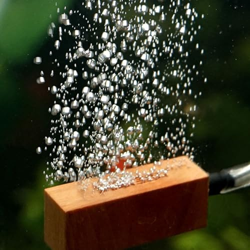 Zerodis Accessoires pour Aquarium Pierre à Air en Bois pour la Culture Hydroponique Bulles Fines Améliorant Les Niveaux d'oxygène dans Les Environnements Aquatiques Diffuseur de Pompe à Air (L)