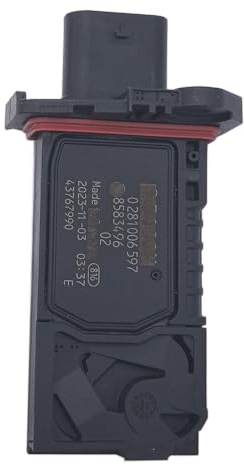 Amrxuts 0281006597 13628583496 Luftmassenmesser Kompatibel mit BMW F40 F44 F45 F46 F70 F74 F90 G11 G12 G20 G21 G22 G23 G26 G28 G30 G31 G32 G42 G60 G61 G68 G80 G81 G82 G83 G87 G90 G99 U06 X1 X2 X3 X4