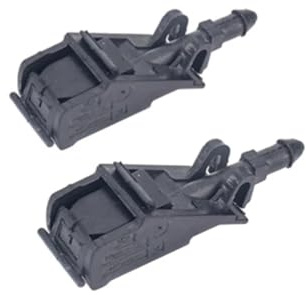 Scheibenwaschdüse Kompatibel mit VW für GOL 2006–2011 für POLO 2002–2013, 2 Stück Frontscheibenwaschdüsen-Sprinkler OE 6RD 955 985