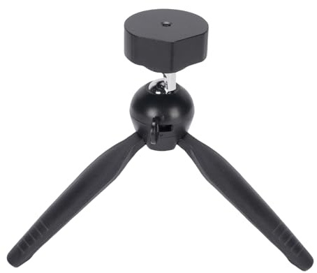 Generic Kit di Montaggio su Treppiede per Parabola Satellitare Portatile Regolabile per Antenna Mini V4 con Base in Lega di Alluminio, Connessione per Uso Esterno