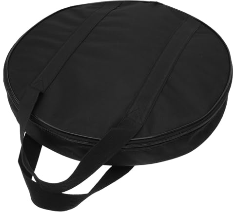 Levemolo Bolsa para Gong y Platillos de Tela Oxford Cremallera a Prueba de Óxido, Portátil y Resistente para Proteger Instrumentos Musicales, Tamaño 40x8cm