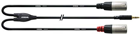 Cordial CFY 1.8 WMM Y-Adapterkabel 1,8 m - Insertkabel