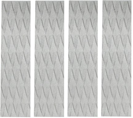 SM SunniMix Eva Front Traction Pad Heckpolster für Skimboard, Surfboard, Surfen Tolle Ergänzung zu Boards Mehrere Farben, Grau 4 Stück