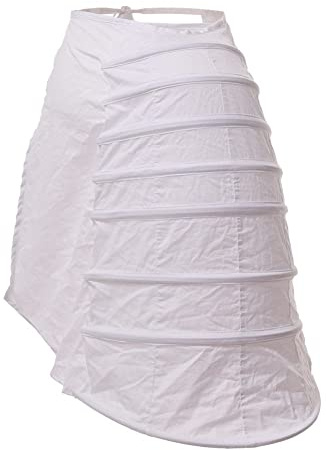 GRACEART Women's Victorian Bustle Hoop Skirt Crinoline Cage Pannier