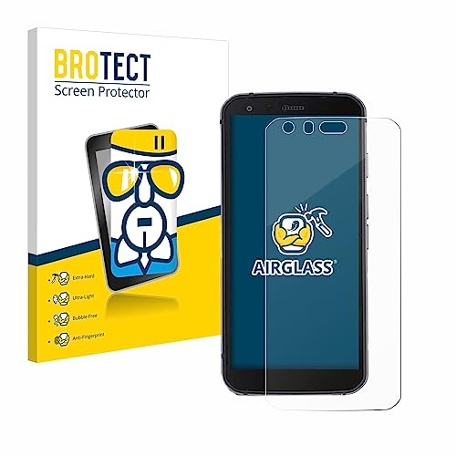 BROTECT Schutzglas für Caterpillar Cat S62 Pro Schutzfolie Panzer Folie Glas Displayschutz Made in Germany [Kratzfest 9H, Anti-Fingerprint]