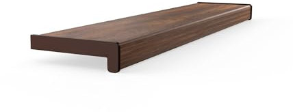 Seiletech.de FENSTERBANK PVC – 20 cm x 180 cm – Nuss – Fensterbrett – für den Innenbereich – Innenfensterbank – Innen – Meterware – Wohnzimmer – Deko – Kunststoff