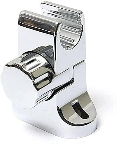 Bathroom Shower Heads Bracket Stand Plastic Wall Mount Holder Adjustable Suction Bracket for Bidet,Silver