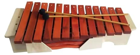 Xylophon Anfänger Profi Der Xylophon Mit 13 Tonleitern Für Musikunterricht Und Konzertorchester Spielt(Treble)