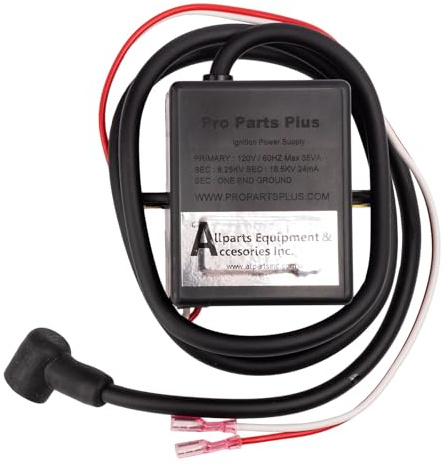 102482-01 OEM Replacement France 120 Volt Ignition Transformer with 24 Inch Spark Plug Leads and 16 Inch Power Leads for Desa, Reddy Heater, and Other Major Brands of Heaters