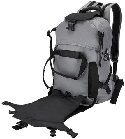 Skirucksack – Reiserucksack aus Oxford-Stoff | Multifunktionaler Sportrucksack mit großem Fassungsvermögen | Skiausrüstungstasche | Snowboard-Rucksack | Rucksack für Skihelm, Snowboard