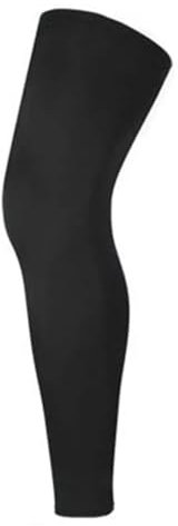 LXLAEOANG Knieschoner Sport 1 STÜCKE Sport Knieschützer Brace Strap Atmungsaktiv Anti-UV Outdoor Radfahren Beinmanschette Basketball Beinmanschette Kniestütze Pads(Black,XL)