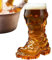 Bota de cerveza de base pesada, tazas transparentes para bebidas, decoración de taberna de gran capacidad, recipiente de agua reutilizable para el hogar, restaurante