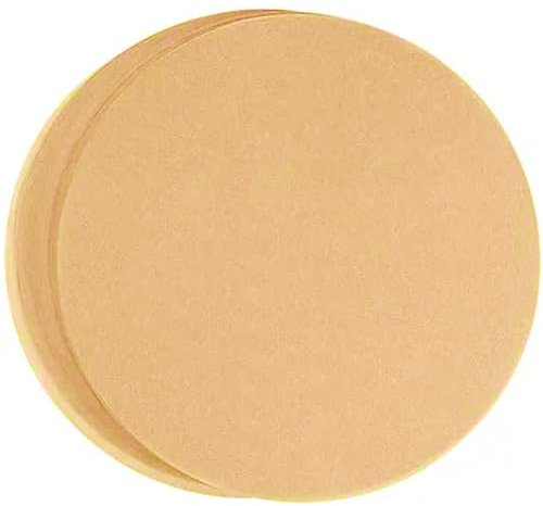 Lot de 100 articles jetables en papier sulfurisé rond - Papier parchemin - Ne colle pas - Pâtisserie - Parchemins - Cercle - Dutch - Revêtement de four