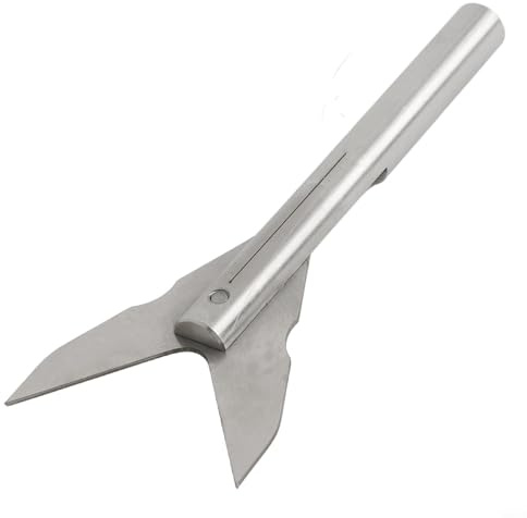 Oniissy 304 Stainless Steel Pipe Center Finder for Milling Machine, Drilling and Round Bar Centering Tool, Multi-Purpose Measuring Claws for 10-120mm Diameter Tubes(Leveler)