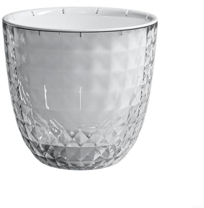 NiuLumea Selbstbewässernde Einsätze für den Innenbereich, Kunststoff-Töpfe mit Wasserspeicher für afrikanische Veilchen und Monstera, leichtes Gartenzubehör (16 cm)