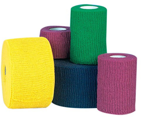 Color haft 4761718 élastique de bandage de gaze Servo avec bordures